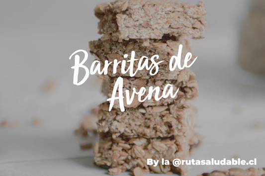 Barritas de avena by @larutasaludable.cl