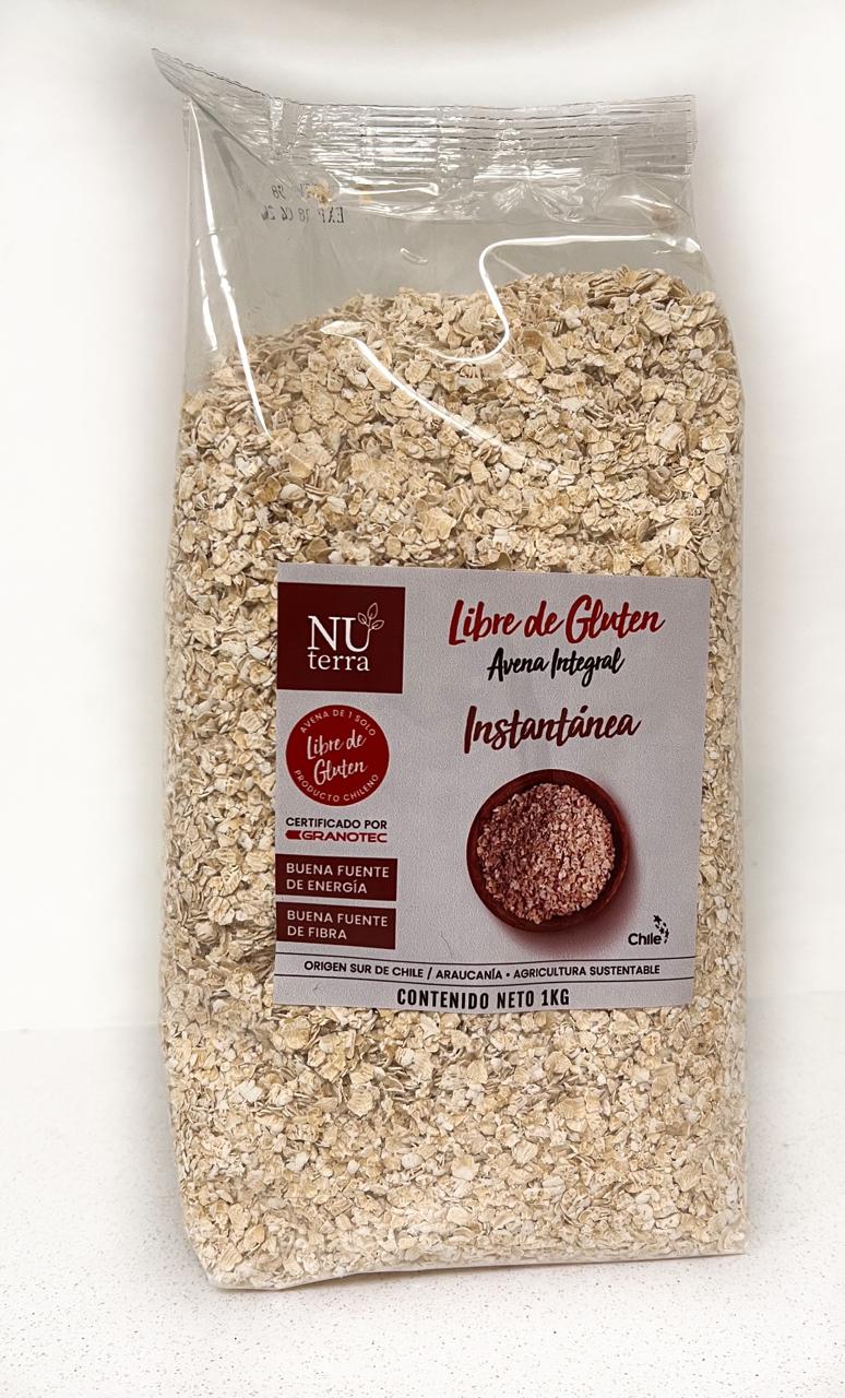 Avena instantánea Libre de Gluten 1 kilo
