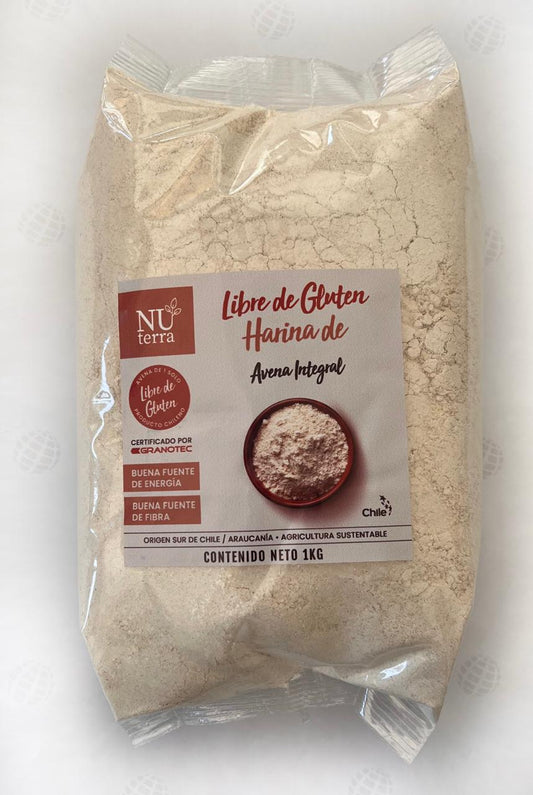 Harina de Avena Libre de Gluten 1 kilo