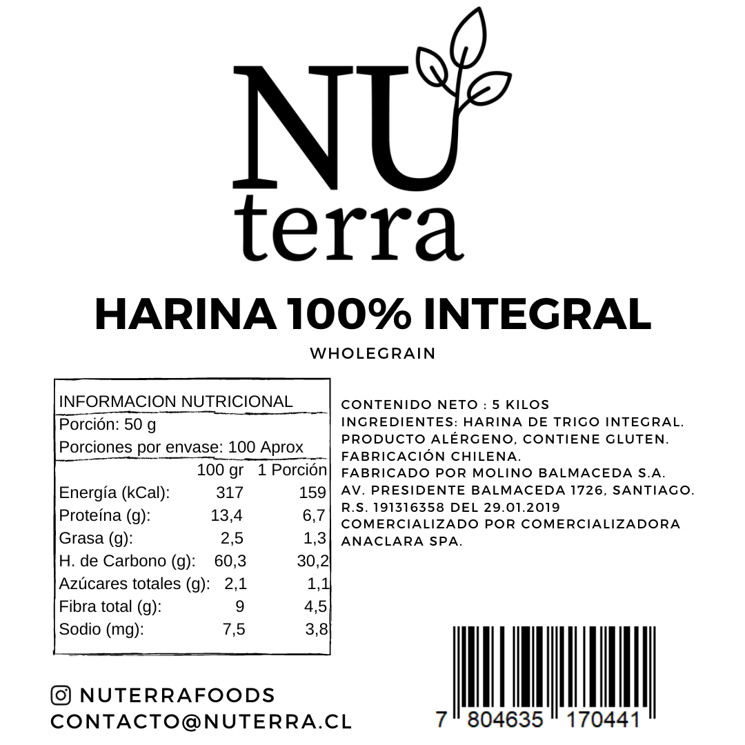 Harina Wholegrain 5kg