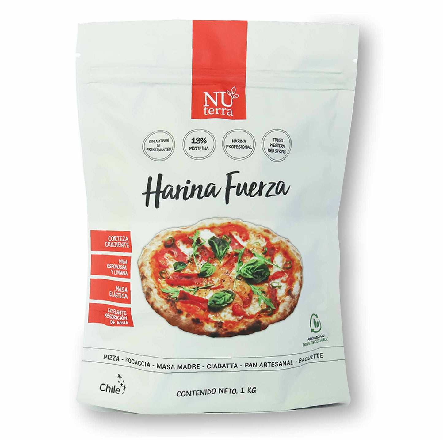 Harina fuerza 1 kg